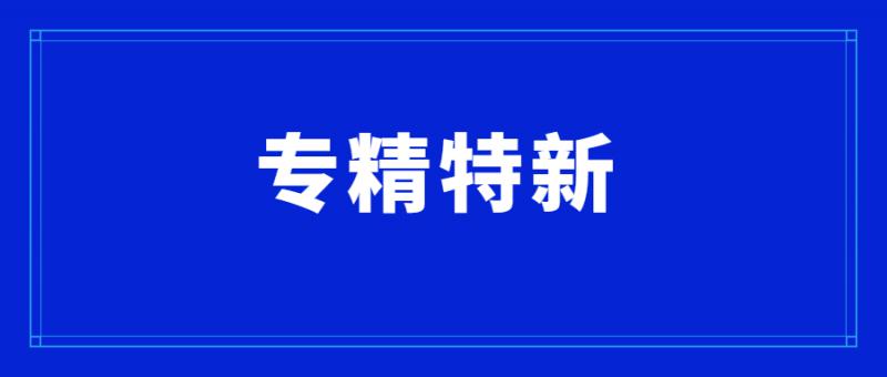 2019年度省級(jí)“專精特新”中小企業(yè) 擬認(rèn)定名單公示