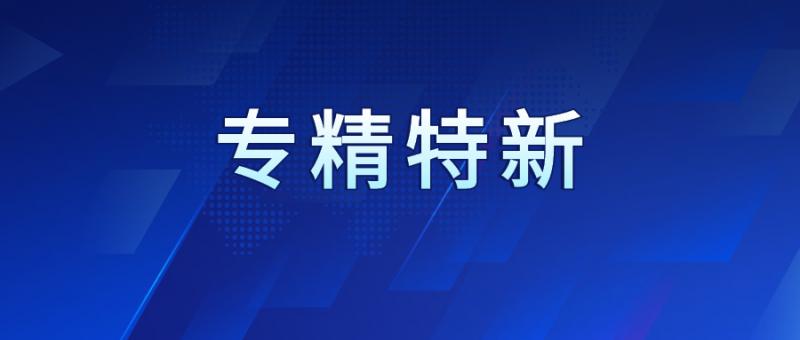 關(guān)于2023年陜西省“專精特新”中小企業(yè)擬認(rèn)定和復(fù)核通過名單的公示